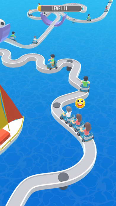 Cart Crash: Roller Coaster Screenshot