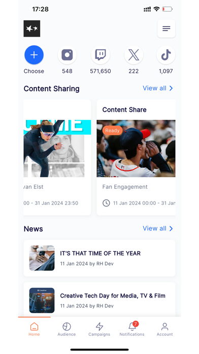 Sportskred Screenshot