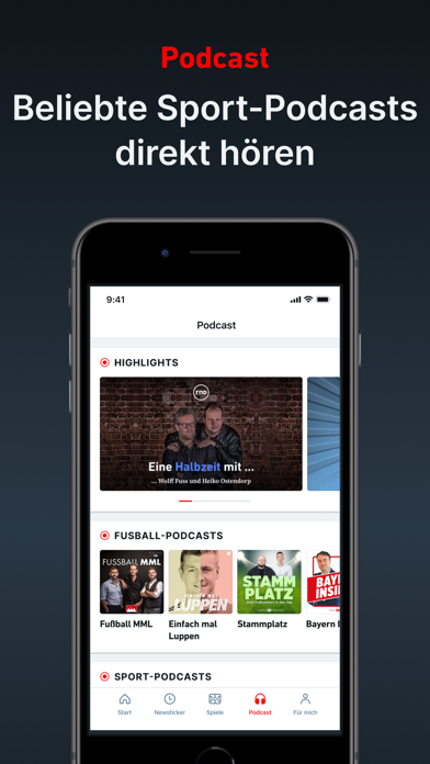 Sportbuzzer - Fussball News Screenshot