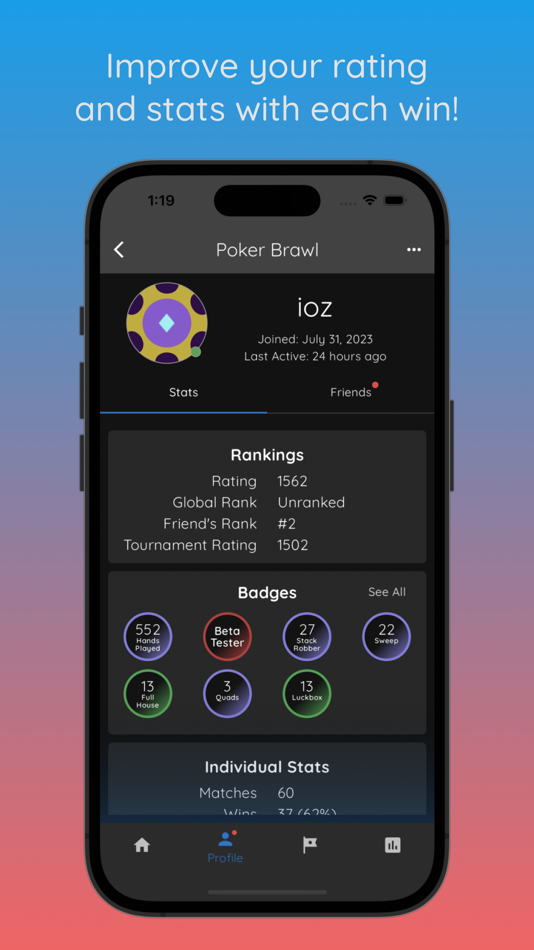 #2. Poker Brawl (iOS) Podle: Poker Brawl, LLC