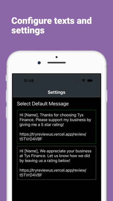 Review Us Mobile Screenshot