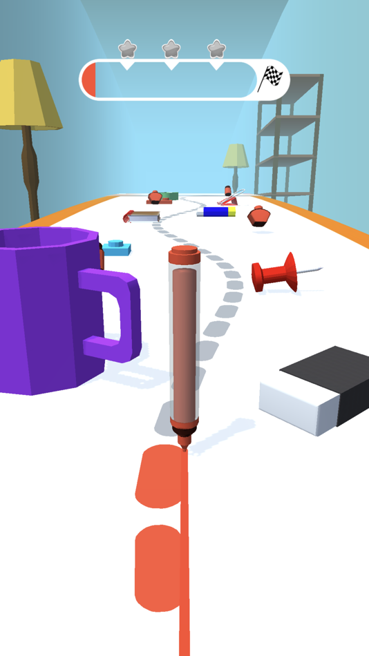 #4. Draw Around 3D (iOS) 由: Rania Mahmoud