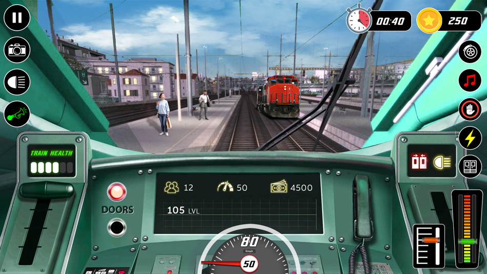 #3. Train Simulator Tycoon Game (iOS) 由: Caroline Lagarde