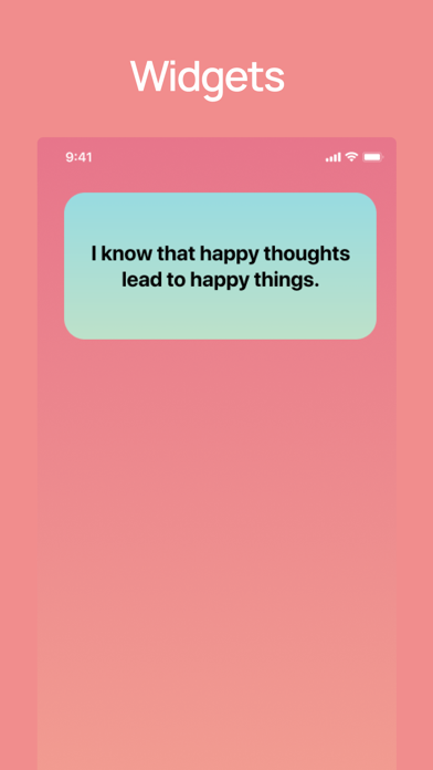 Screenshot #3 pour Lumina - Self-Affirmations