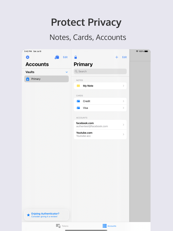 Screenshot #6 pour Authenticator ®