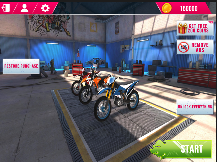 Xtreme Trial Bike Racing Game