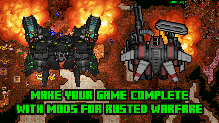 Mods for Rusted Warfare