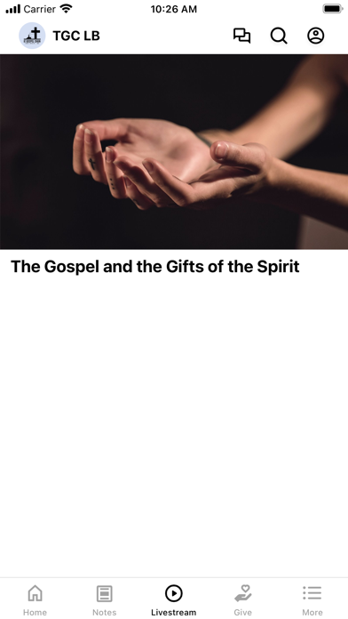 The Gospel Church Long Beach Screenshot