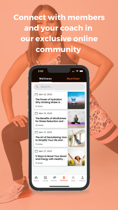 BComingU Fitness Screenshot