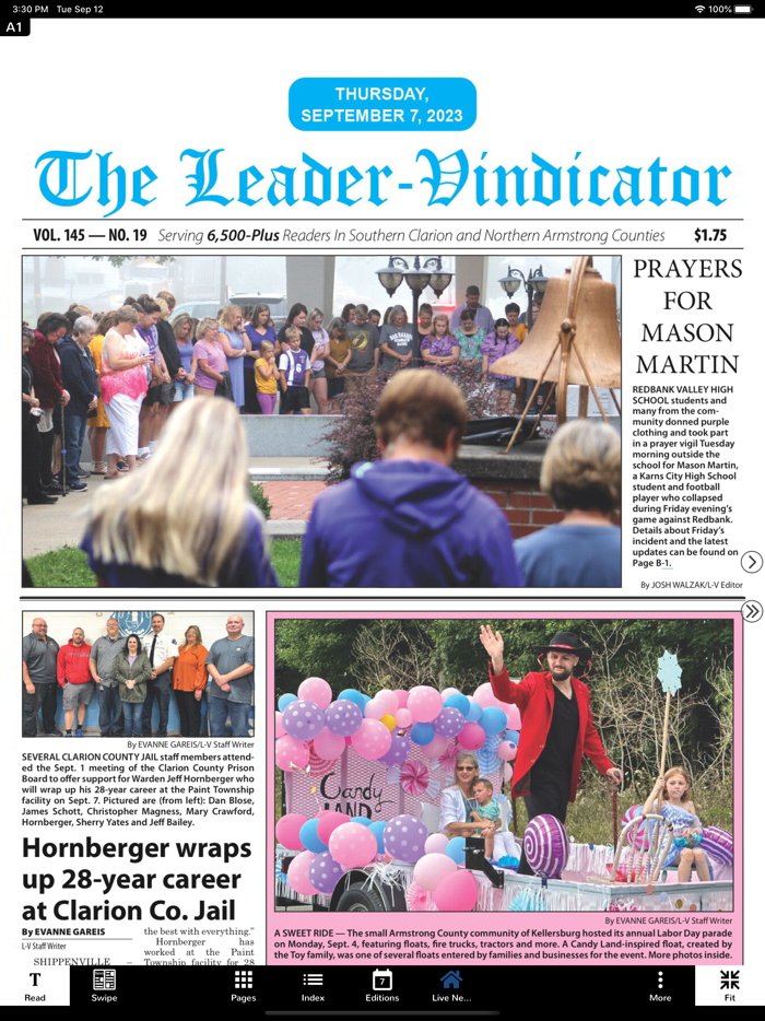 The Leader-Vindicator eEdition