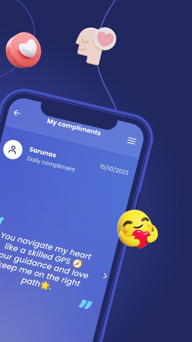 MoodUp: Daily Compliments Screenshot