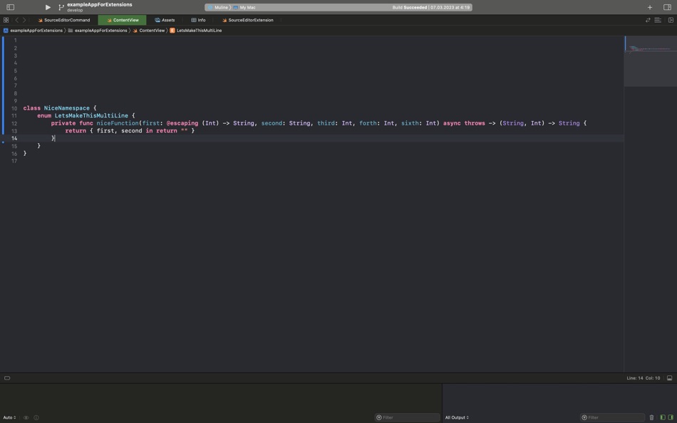 #1. Muline (macOS) By: Dominik Bucher