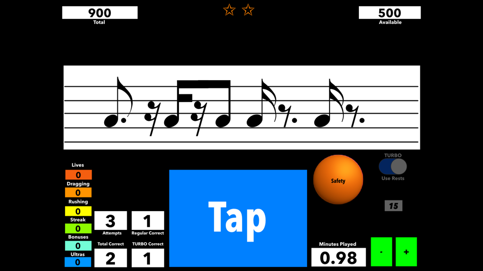 #5. RhythmTapper TURBO (iOS) Podle: Brian Wis