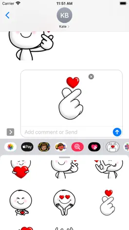 Game screenshot Love Love Stickers mod apk