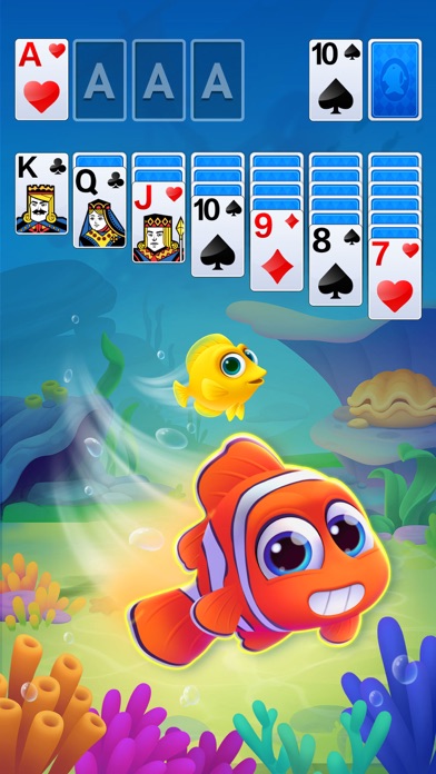 Solitaire Fish: Card Game Screenshot