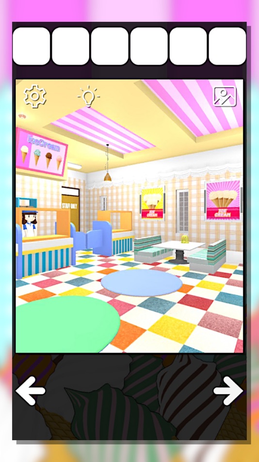 #2. IceCreamShop -EscapeGame- (iOS) 게시자: Akina Kubota