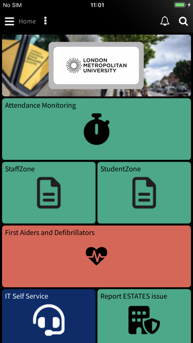myLondonMet Screenshot
