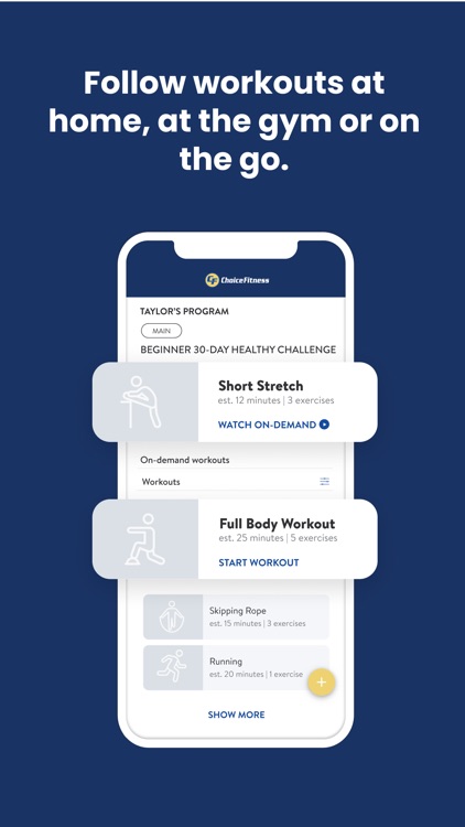 Choice Fitness Elite screenshot-3