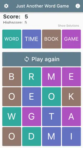 Game screenshot Just Another Word Game apk