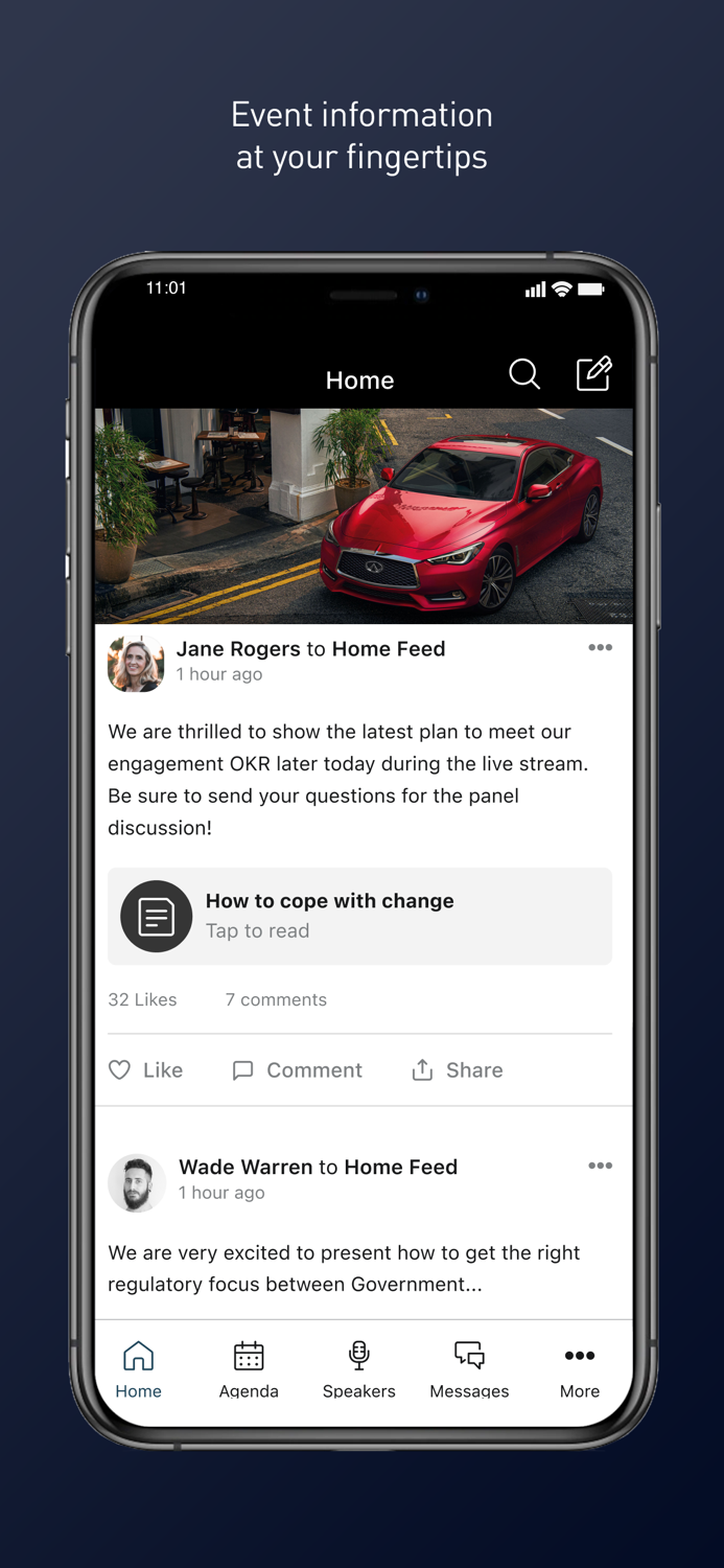 INFINITI Meetings and Events