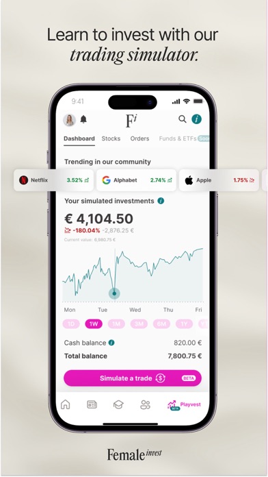 Female Invest Screenshot