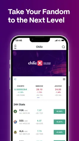 Game screenshot Chiliz Exchange apk