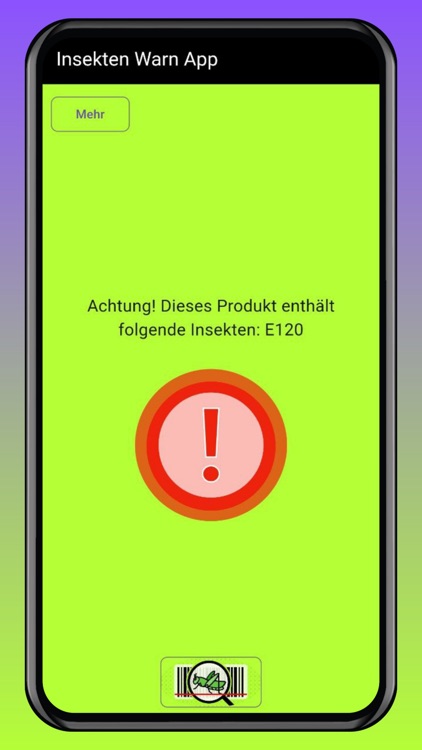 Insekten Warn App