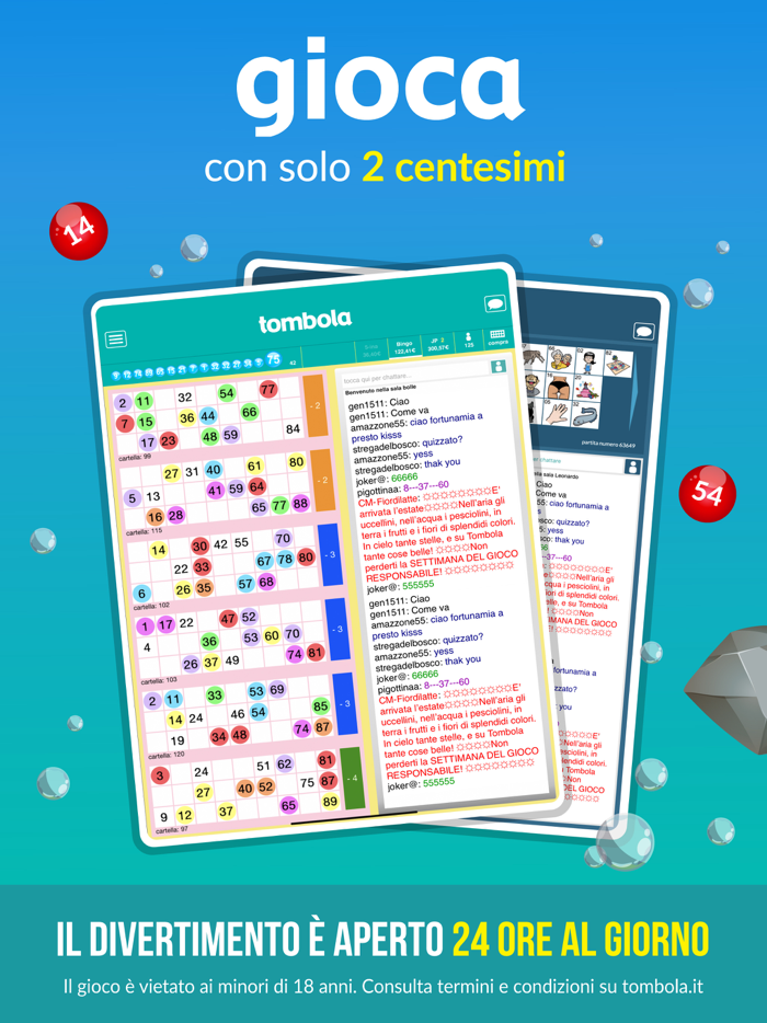 tombola - Bingo  Smorfia