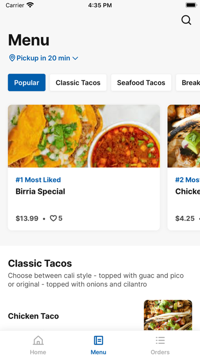 Louie's Taco Shop & Bar Screenshot