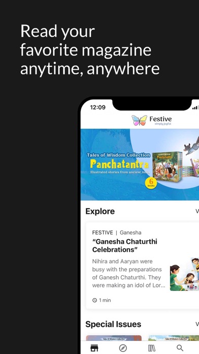 Festive Magazine Screenshot
