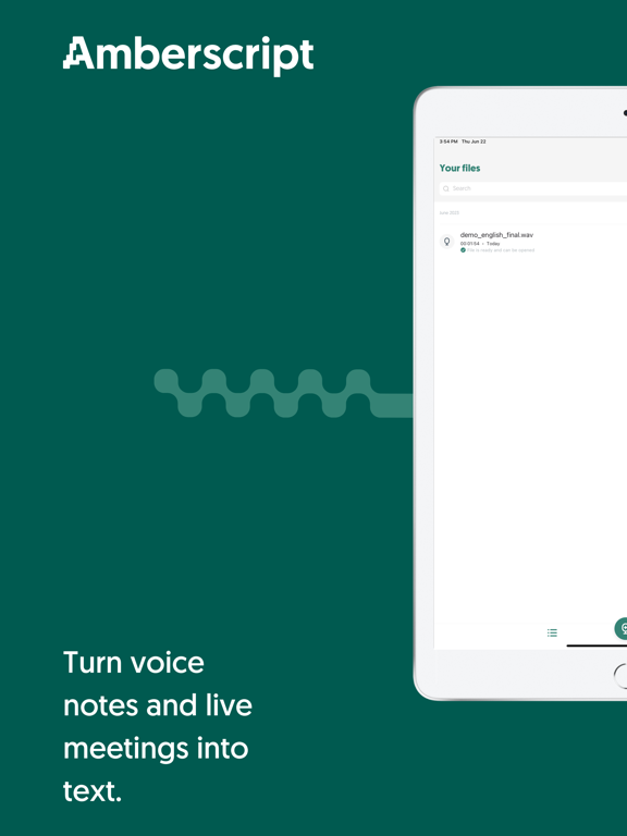 Screenshot #5 pour Transcribe voice to text