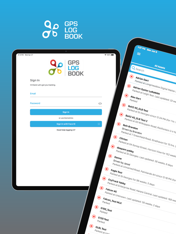 GPS Log Book Enterprise