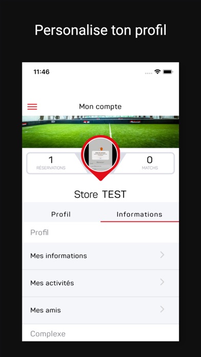 Elite Soccer & Padel Screenshot