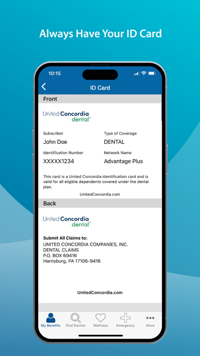 United Concordia Dental Mobile Screenshot