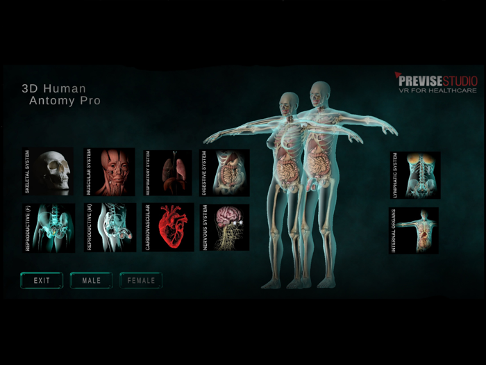 3D Human Anatomy Pro