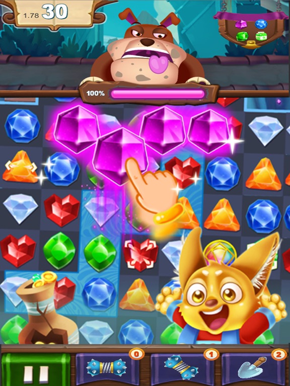 Screenshot #6 pour Jewel Classic - Match 3 Games