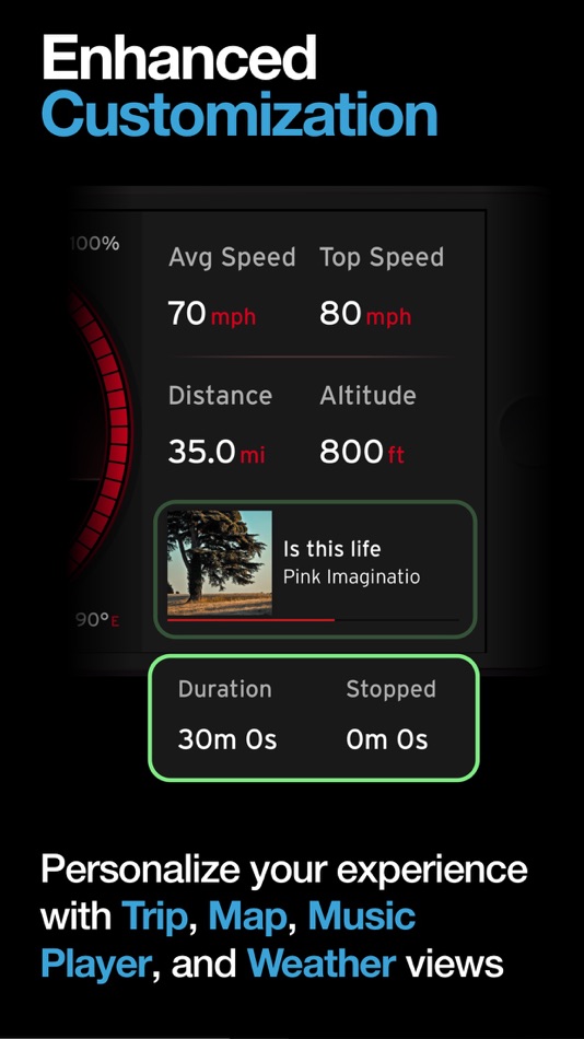 #5. Digital GPS MPH Speedometer (iOS) Podle: BITHAUS.TECH, UNIPESSOAL LDA