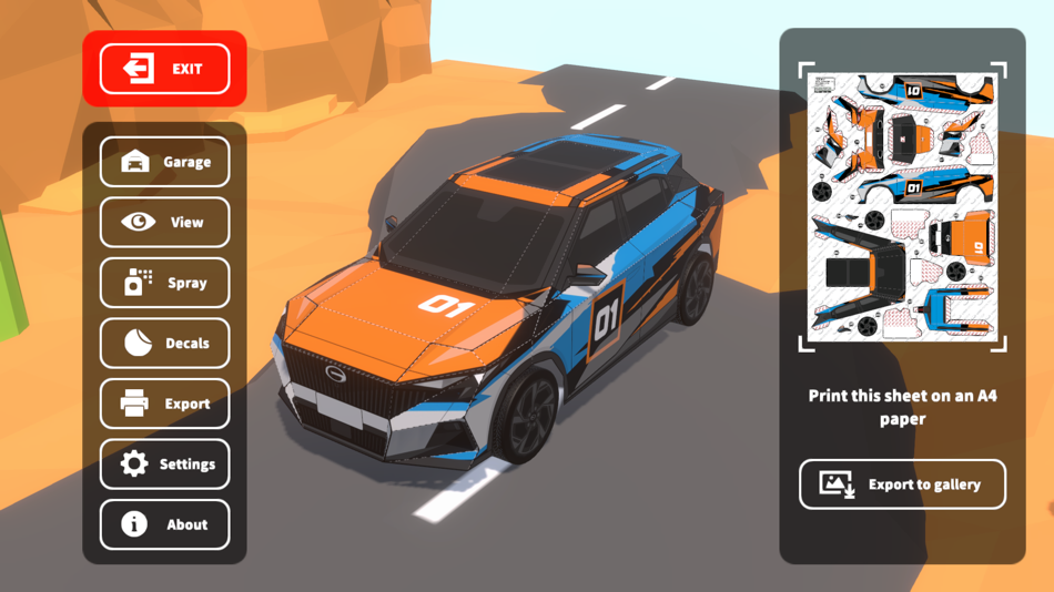 #4. Papercraft Auto Shop: G (iOS) De: UniRobotix, LLC