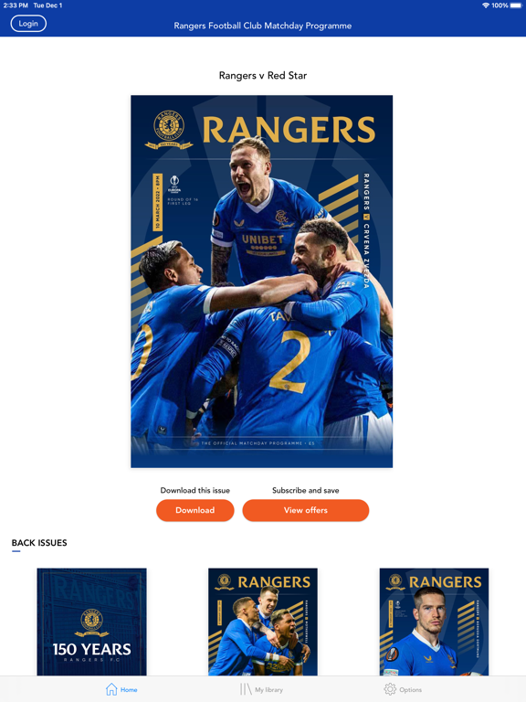 Screenshot #4 pour Rangers FC Digital Programme
