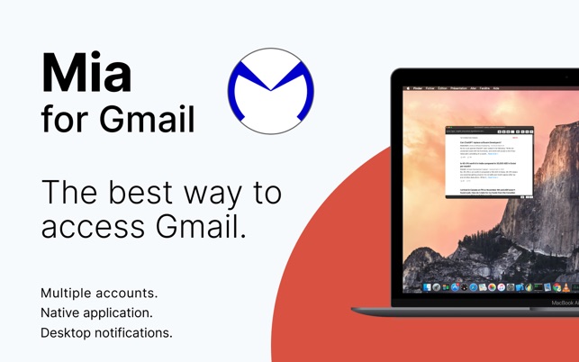 Mia for Gmail sul Mac App Store