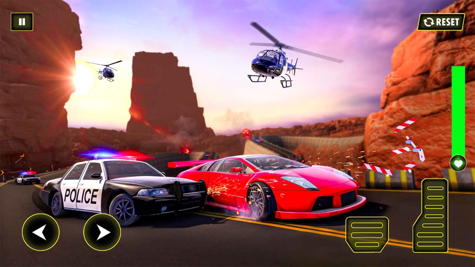Police Car Chase Escape Game - 1.21 - (iOS)