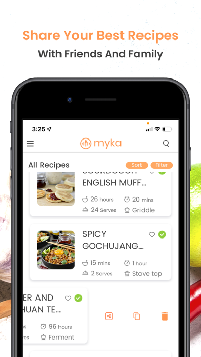 Myka Cook Book Recipes Keeper Screenshot