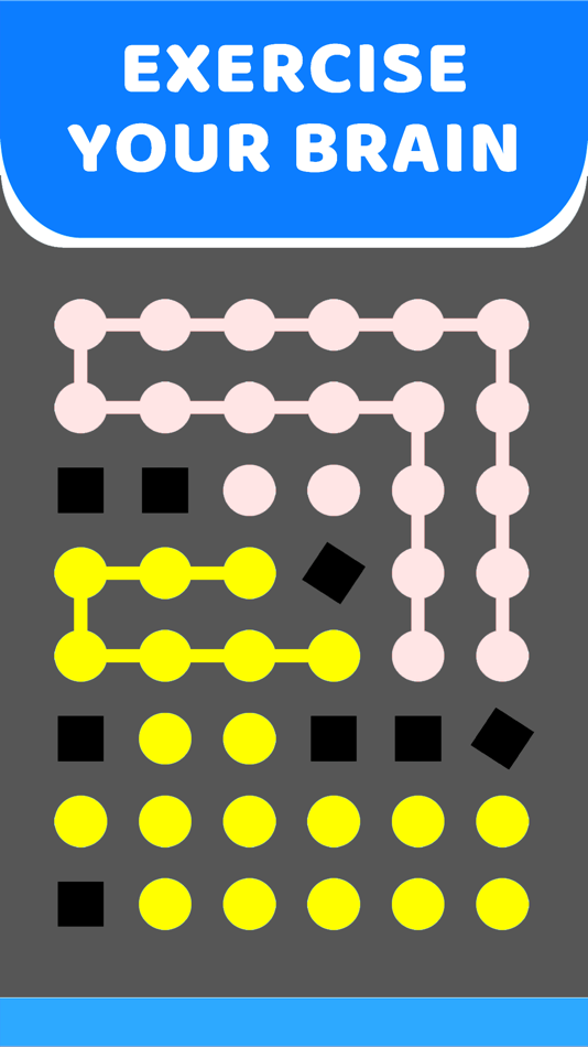 #4. Connect The Dots - Game (iOS) By: Smit Sabhadiya