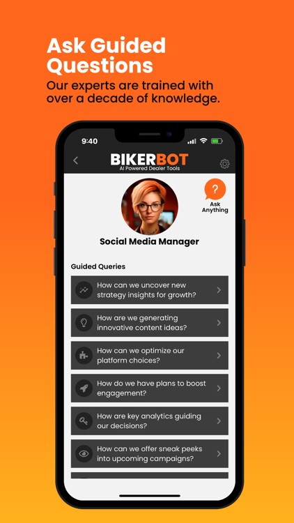 BikerBot : AI Call Center screenshot-7