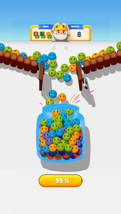 Pop Them! Emoji Puzzle Game Screenshot