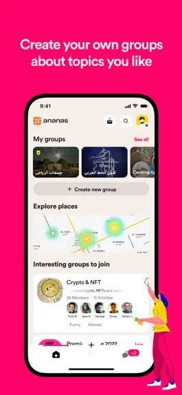 Game screenshot Ananas: Join Local Communities hack