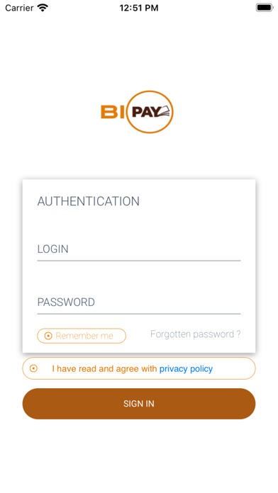BiPay Screenshot