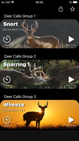 Game screenshot Deer Calls for Whitetail App mod apk