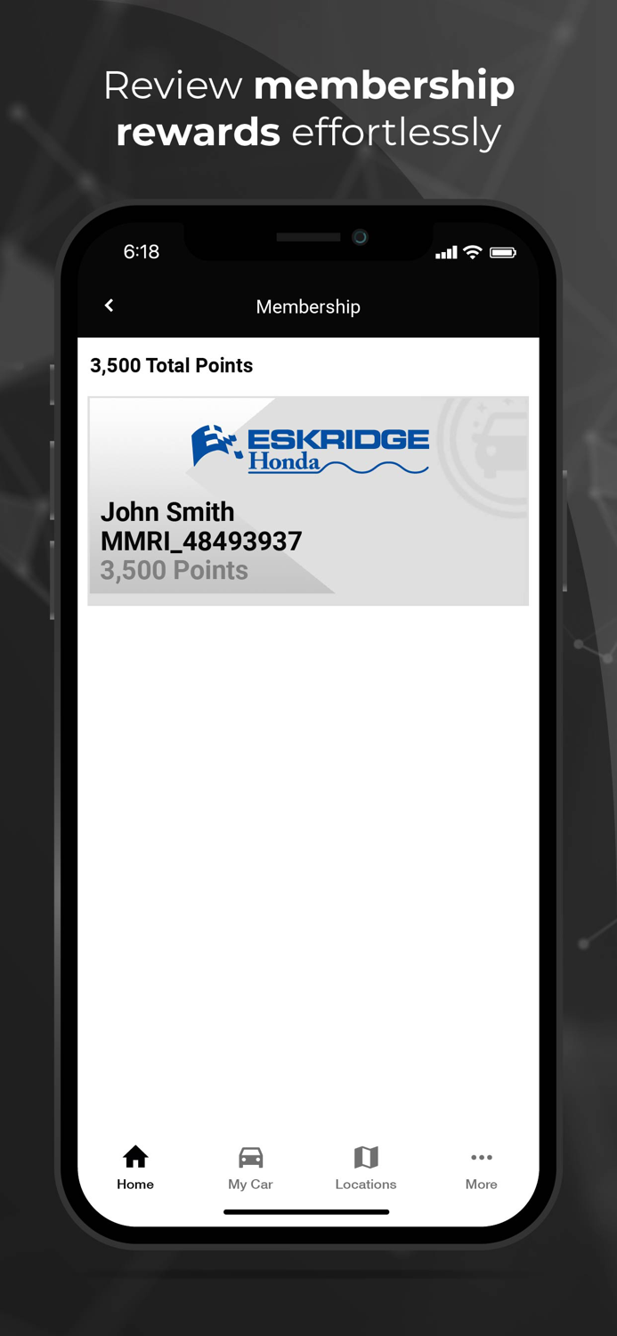 Eskridge Pledge Rewards