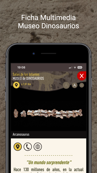 Ruta Tierra de Dinosaurios Screenshot